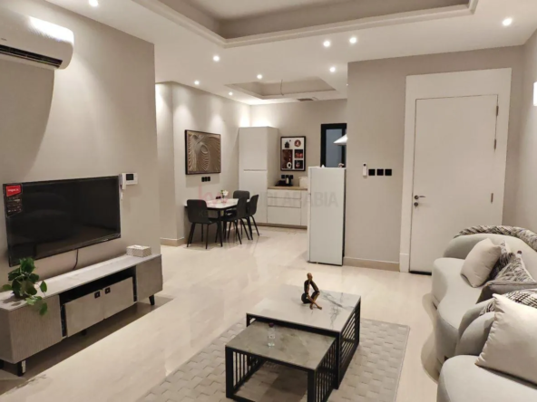 Furnished apartments in An Nada Riyadh Saudi Arabia – 2 bedroom modern flat with smart home system