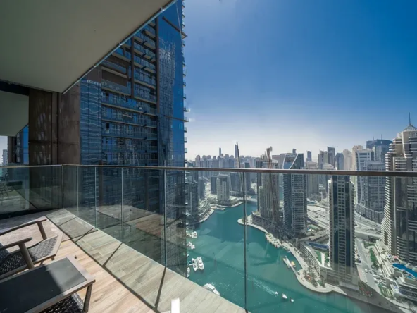 Luxury 1-bedroom furnished apartment in Jumeirah Living Marina Gate Dubai Marina with stunning views
