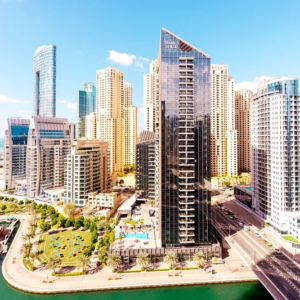 Luxury 2-bedroom furnished apartment in Orra Marina Dubai with stunning marina views