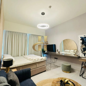 Best Oxford Boulevard studio apartment for rent in JVC Dubai with pool, gym, and parking