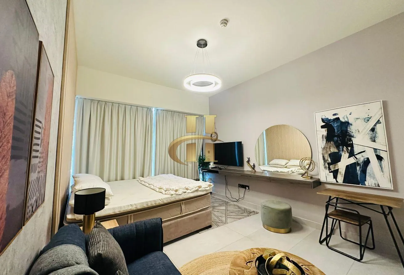 Best Oxford Boulevard studio apartment for rent in JVC Dubai with pool, gym, and parking