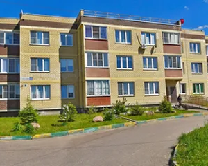 Living room in spacious 2-room Dmitrov apartment