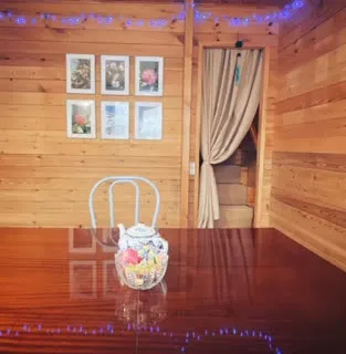 Two-story timber house for rent in Vnukovo, Dmitrovsky District, Moscow Region.