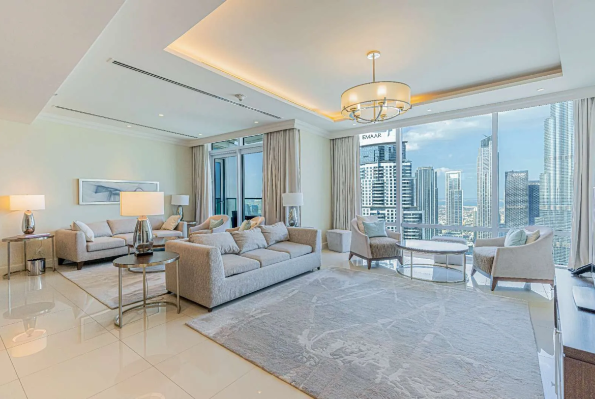 Luxury apartment for rent in Address Fountain Views Downtown Dubai