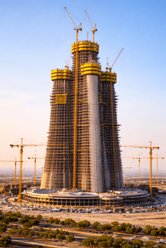 Construction Started of jeddah tower
