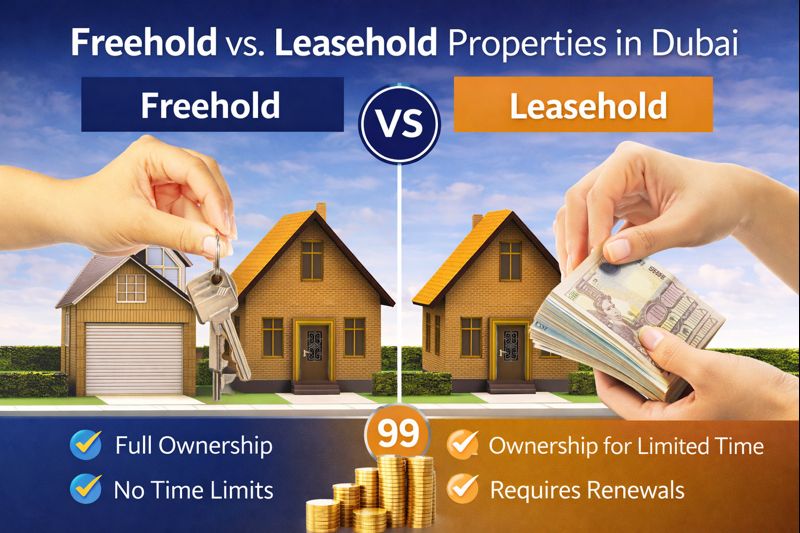 Understanding Freehold vs. Leasehold Properties in Dubai