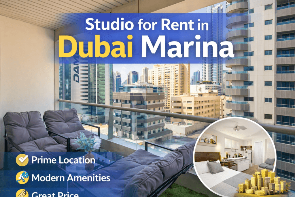 Studio for Rent in Dubai Marina