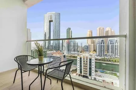 Studio for rent in marina walk monthly