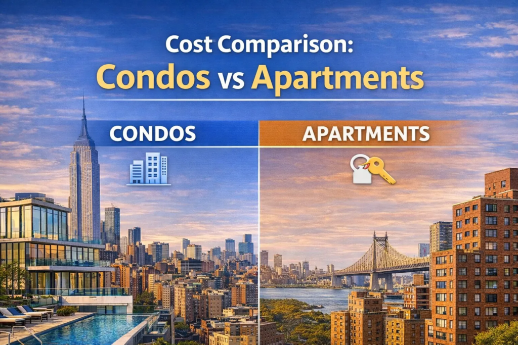 Cost Comparison: Condos vs Apartments