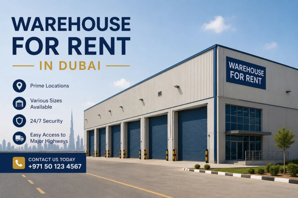 Warehouse for Rent in Dubai