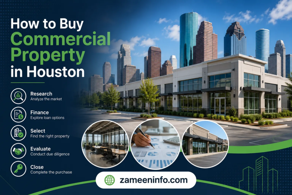 How to Buy Commercial Property in Houston