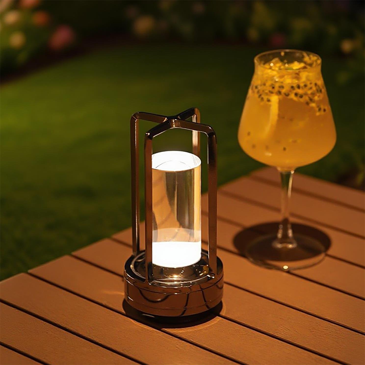 2pcs Portable Touch Control Table Lamp With 5000mAh Battery, 3-Color Stepless Dimming Cordless LED Light For Bedroom Camping Restaurant Bar Indoo - Image 6