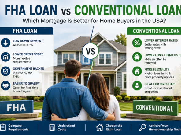 FHA Loan vs Conventional Loan