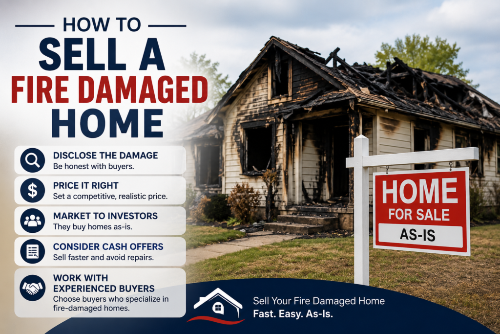 How to Sell a Fire Damaged Home