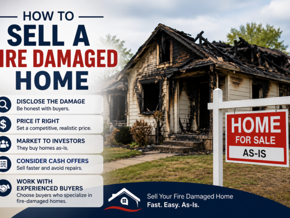 How to Sell a Fire Damaged Home
