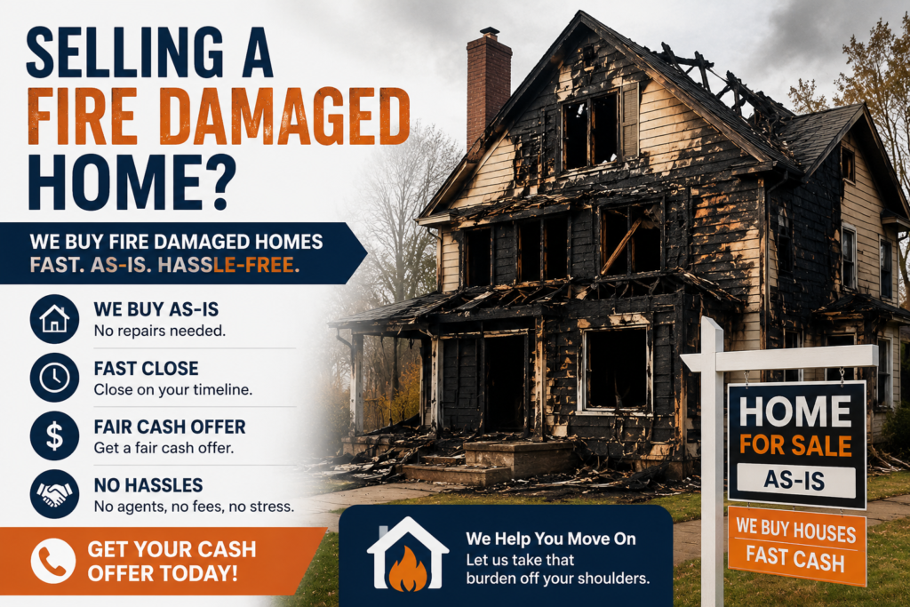 Selling a Fire Damaged Home Choosing the Best Method