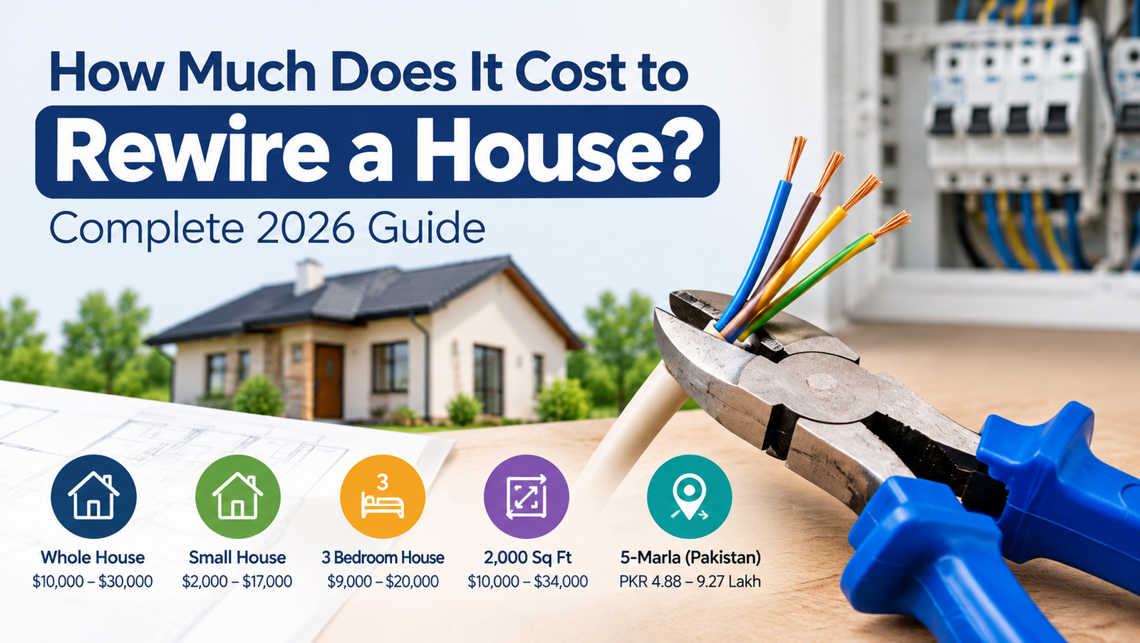 How Much Does It Cost to Rewire a House